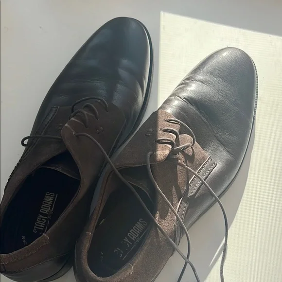 Stacy Adams Brown Leather Oxford Shoes - Picture 5 of 5